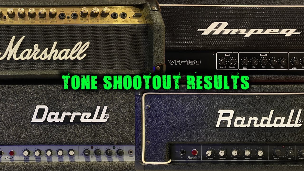 Tone Shootout Results - Heavy Metal Solid State Guitar Amps