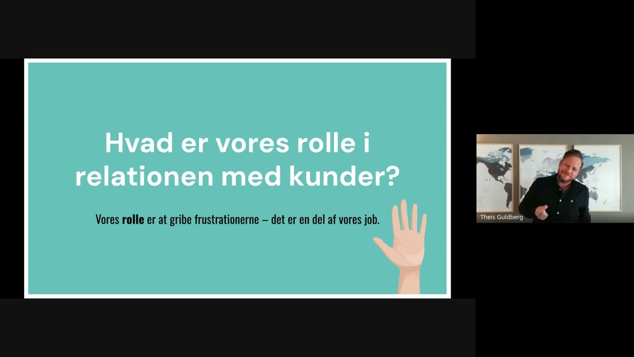 Gratis webinar 2024: Lær at håndtere klager, konflikter og sure kunder