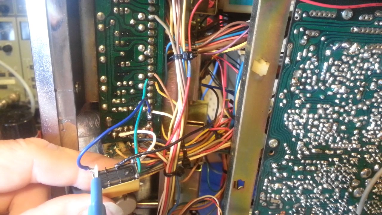 Cobra 2000GTL channel indicator glows when replacing meter lights with LED's. How to eliminate it.