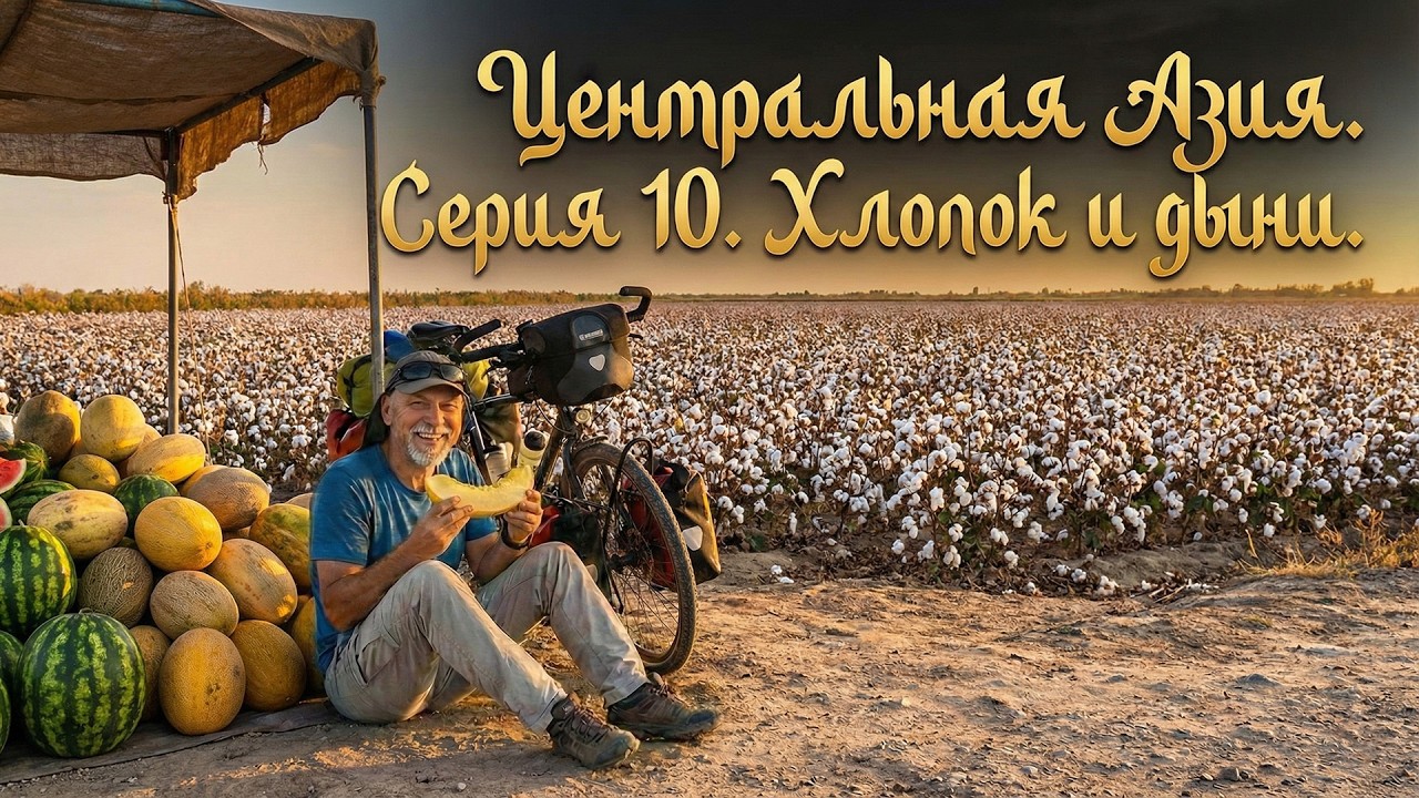 Джизак — Гулистан. Арбузы, дыни и хлопок. Центральная Азия 2025. Серия 10.