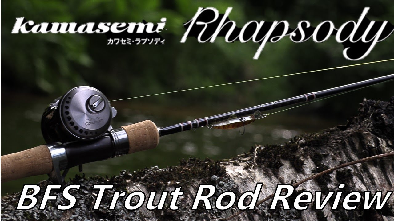Jackson Kawasemi Rhapsody: 4'11 Ultra Light Carbon BFS Trout Rod (BFS Trout Fishing)