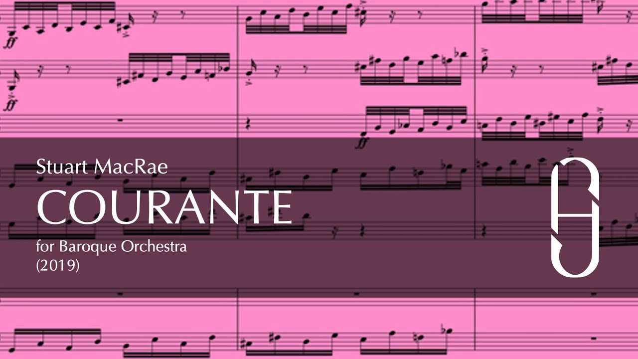 Stuart MacRae : Courante (2019)