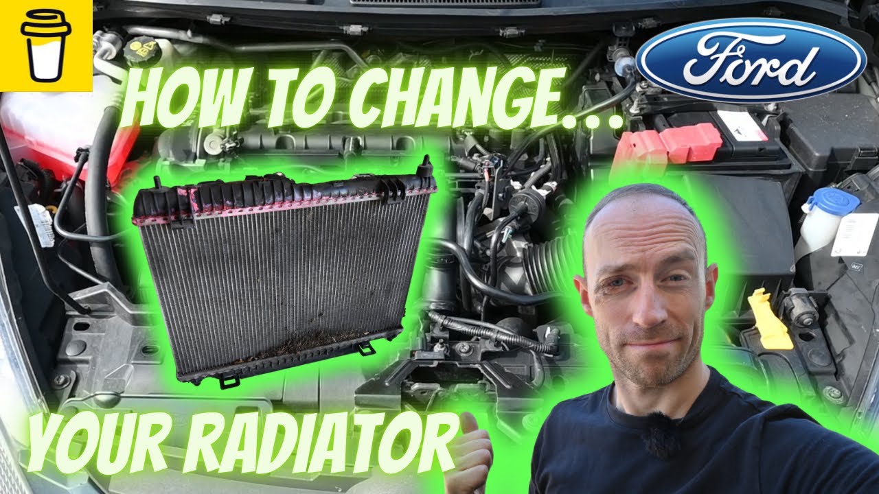 Cooling System & How To Replace A Leaking Radiator On A 2009 Ford Fiesta 1.6l