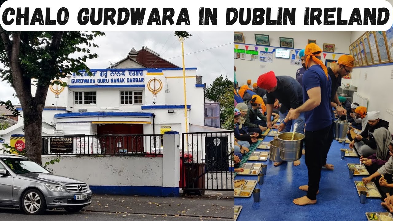 GURDWARA Guru Nanak Darbar in DUBLIN IRELAND | Indians community in Ireland