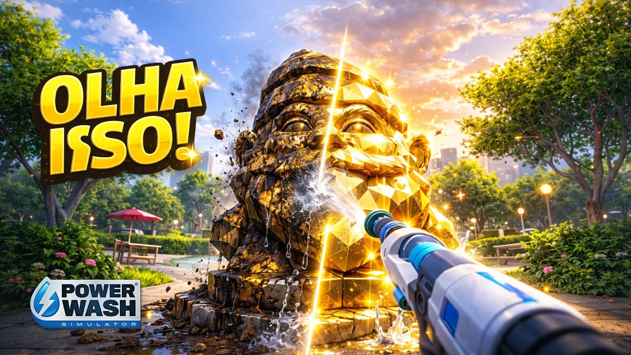 PowerWash Simulator | Parque de Esculturas – Parte 1 | Gameplay Relaxante Sem Narração