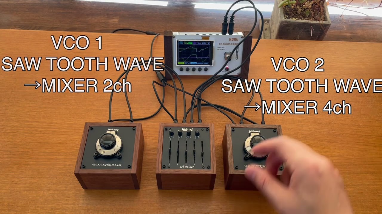 Hikari Instruments -VCO Controller -4ch Mixer