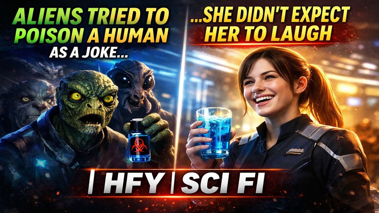 Aliens Tried to Poison a Human as a Joke… They Didn’t Expect Her to Laugh | HFY | SCI-FI