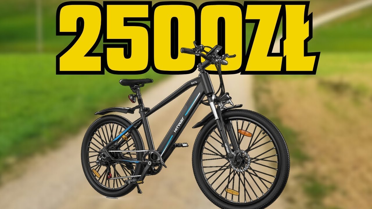 ROWER ELEKTRYCZNY ZA 2500ZŁ ?! / HITWAY BK7S