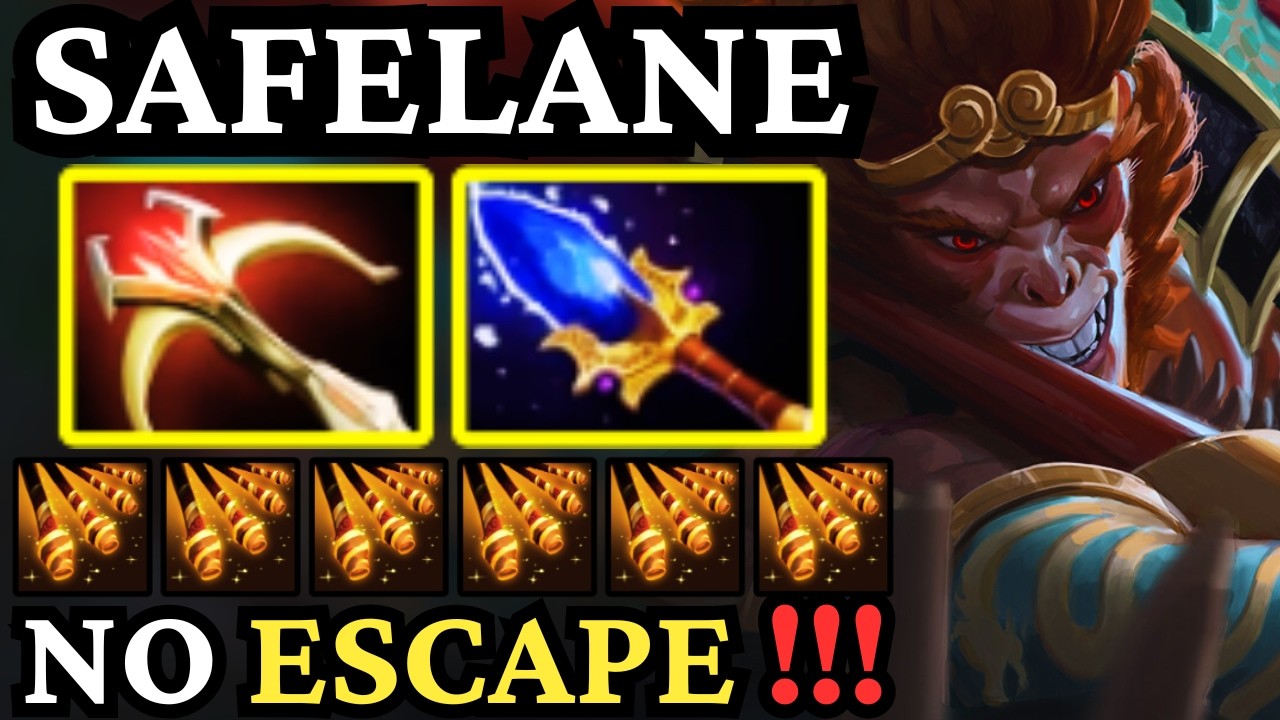 🔥 MONKEY KING Carry Goes CRAZY — No One Can Stop This 🔥 Dota 2 Gameplay