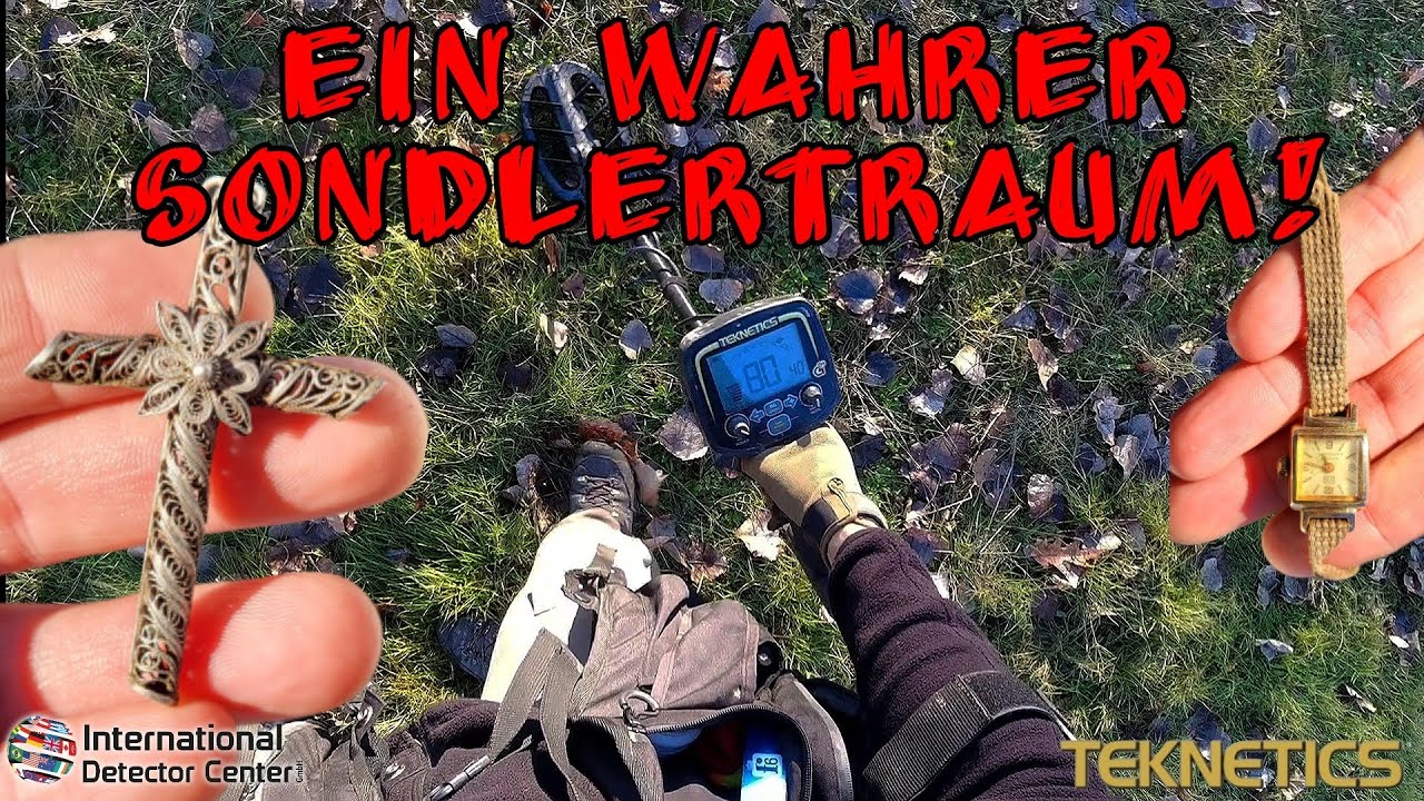 Das MEGA Schmuckstück beim Sondeln aus dem Freibad mit Teknetics G2+ Metaldetecting Schatzsuche