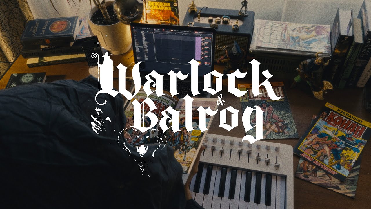 Warlock and Balrog making Dungeon synth (part 2)