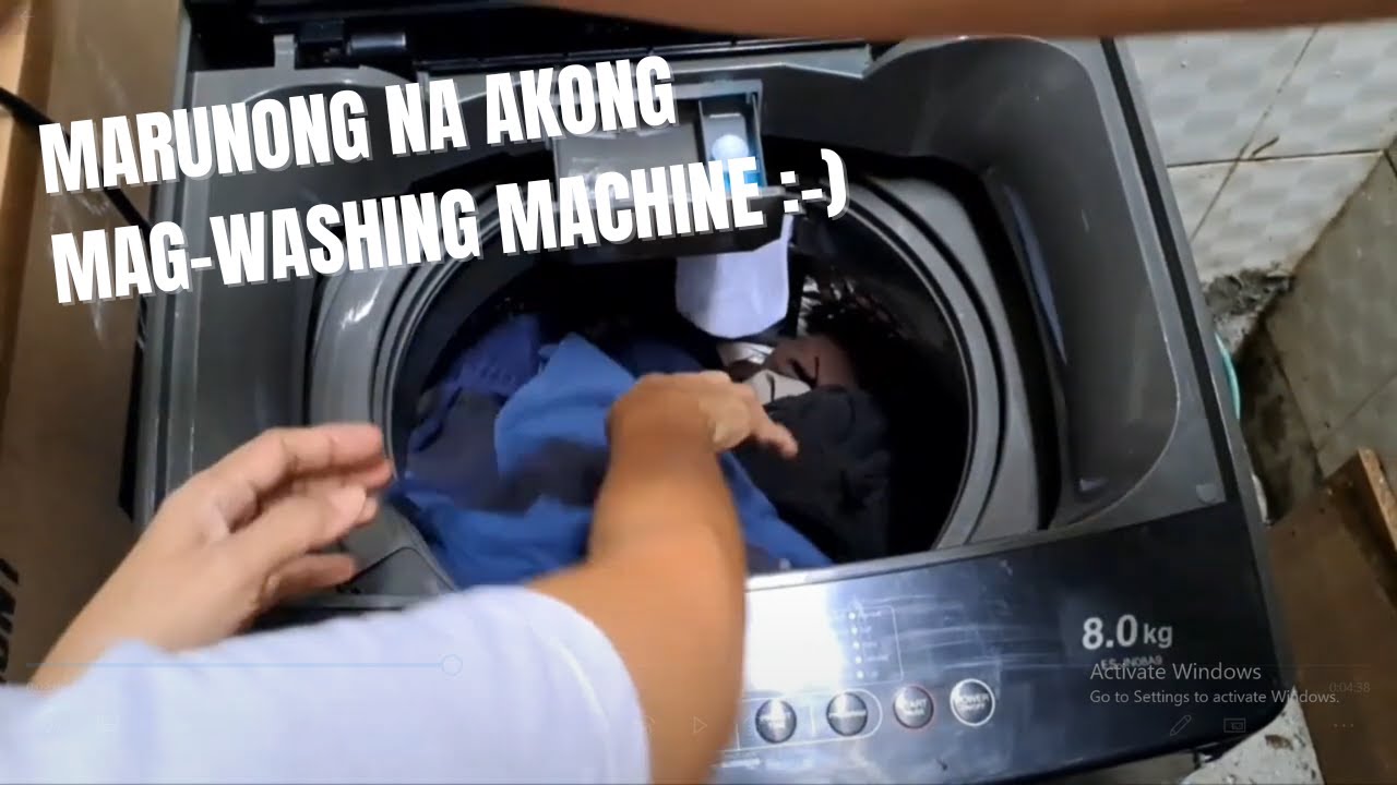 Paano gumamit ng Sharp ES-JN08A9 (GY) Washing Machine?   |aiome tv