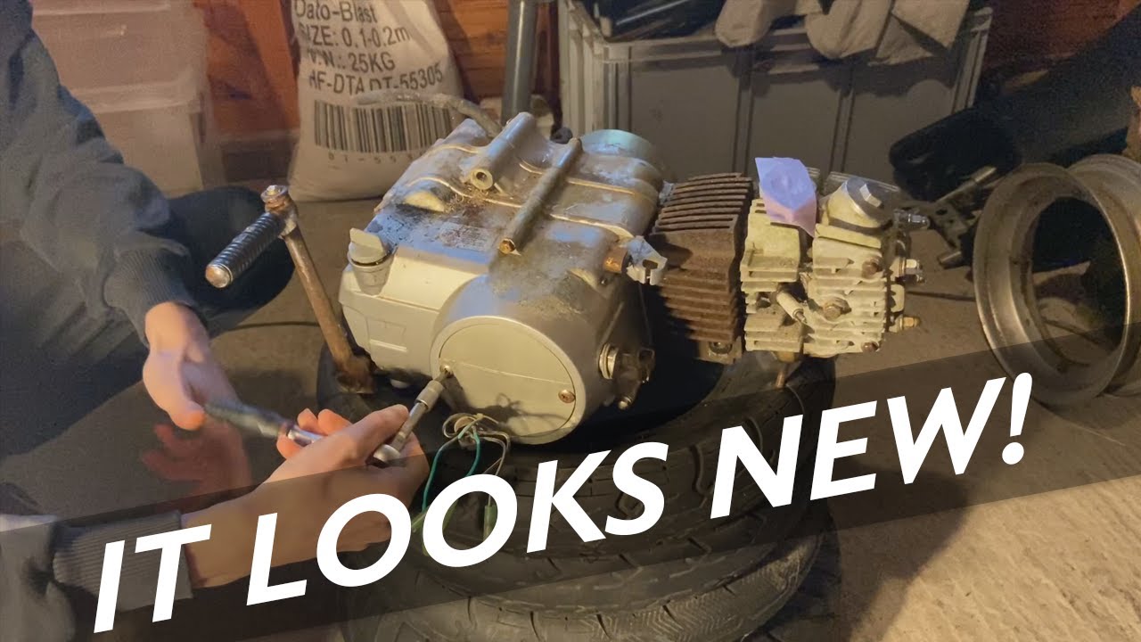 $50 Craigslist 125CC Pit Bike - Taking Apart The Engine