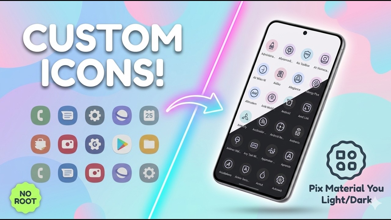 Samsung Users: You NEED This Icon Pack &mdash; ThemePark Tutorial