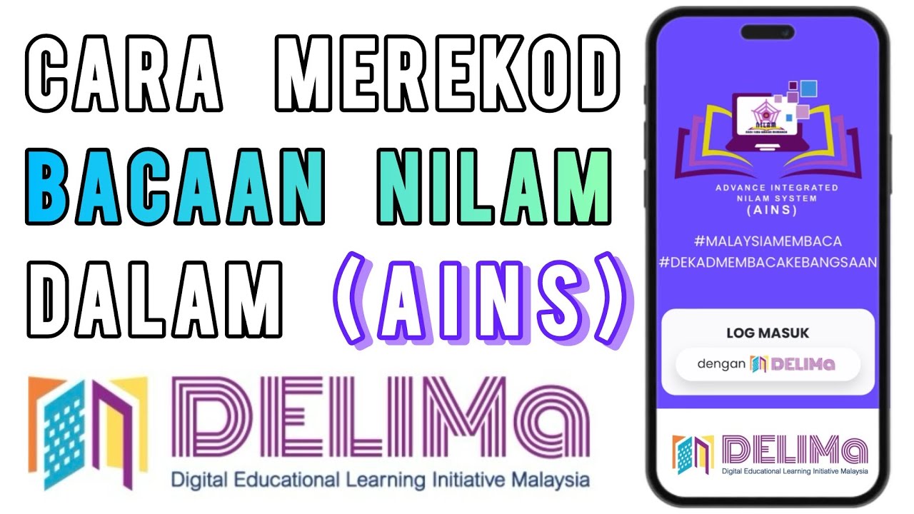 Cara Merekod Nilam Dalam AINS guna Delima
