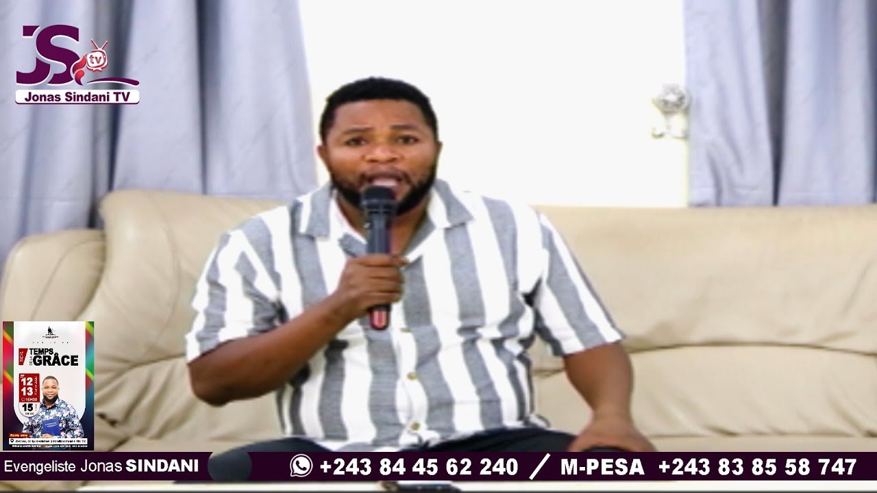 🔴DIRECT POINTE NOIRE! THEME : LE TEMPS DELA GRACE  3 JR DE CONSULATION PROPHETIQUE AVEC EV. JONAS