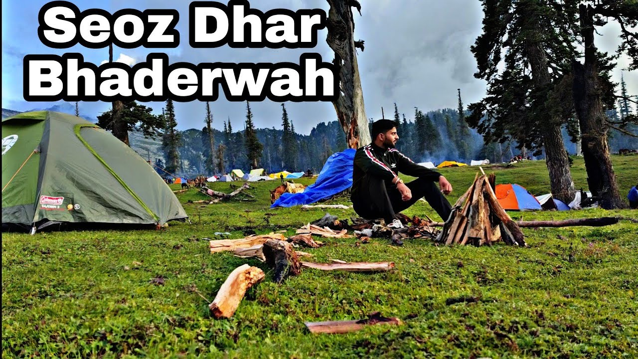 Solo Camping At Seoz Dhar #bhaderwah #jammuandkashmir