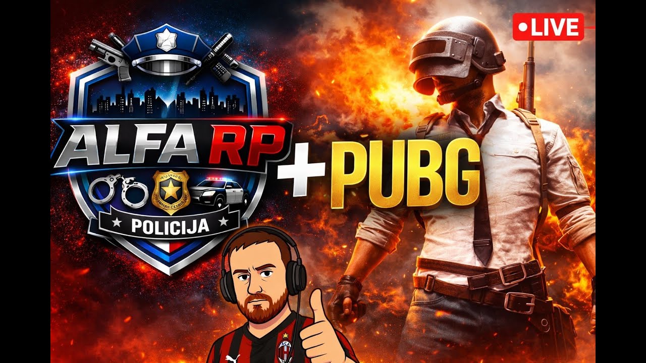 PUBG KRALJ ➝ POSLE ŠEF POLICIJE NA ALFI 👮‍♂️🔥
