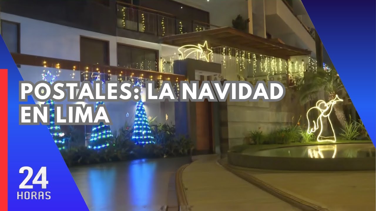 Surco: familias disfrutan de decoraciones navideñas en calle Monte Umbroso