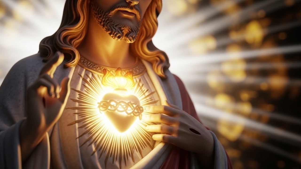 The Sacred Heart of Jesus Is Born for You | Gregorian Chant (Latin)