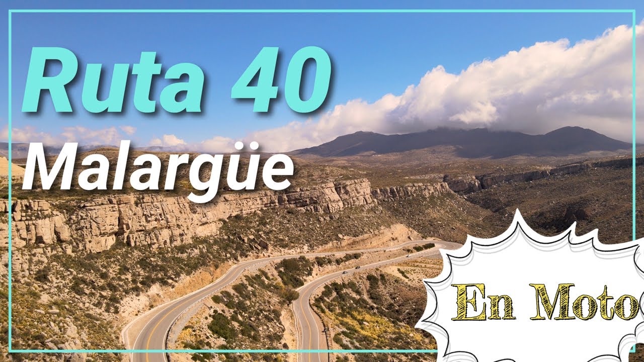 Ruta 40 Malargüe en Moto