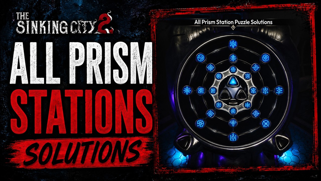All Prism Charging Station Solutions | The Sinking City 2