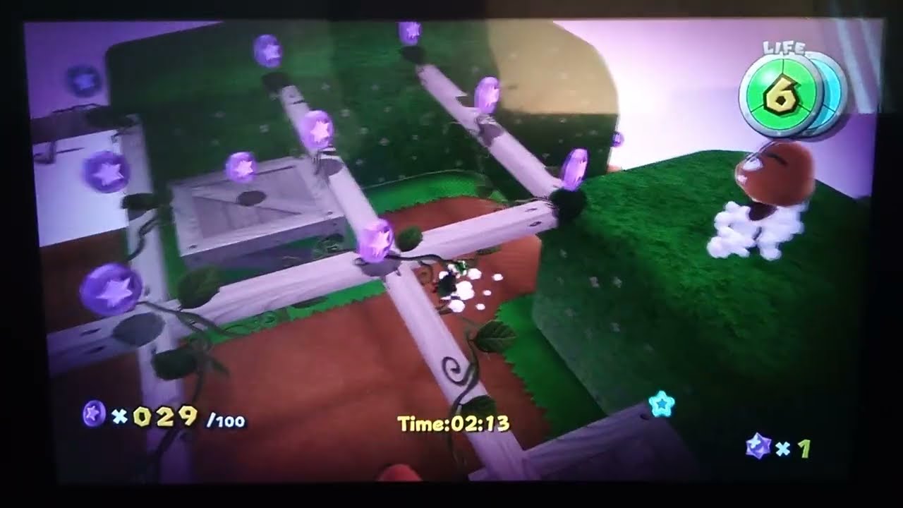 Let's Play Super Luigi Galaxy (SMG 1+2)(Nintendo Switch) Part 8: Purple Coins/Brawl with Kingfin.