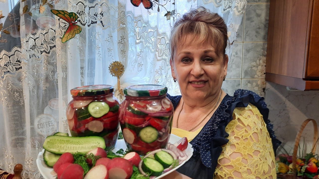 МАРИНОВАННАЯ РЕДИСКА С ОГУРЦОМ! ХИТ ЭТОЙ ВЕСНЫ!