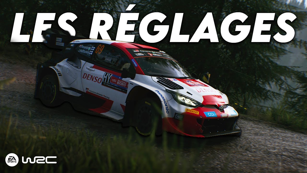 TUTO // Comment RÉGLER sa VOITURE - EA Sports WRC
