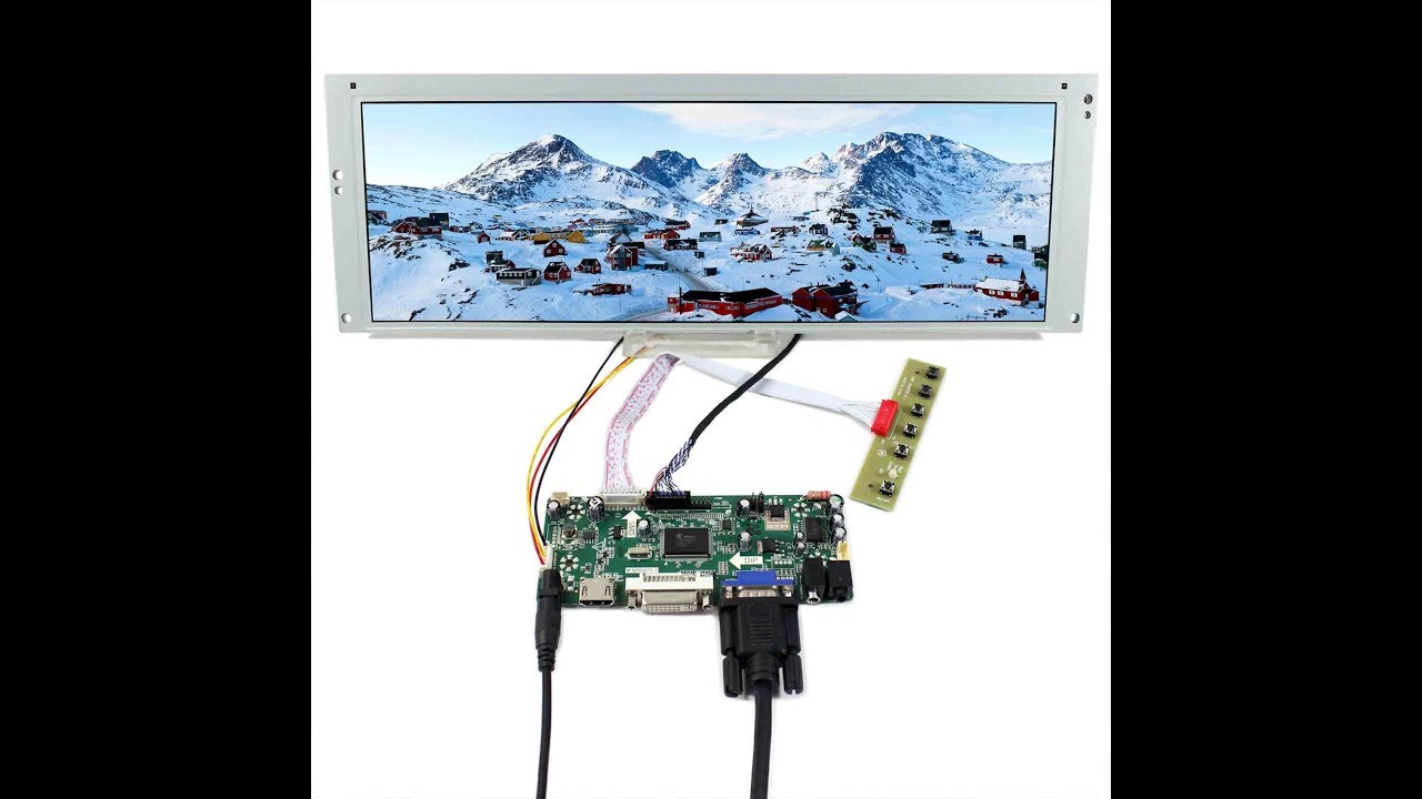 LCD screen (from China) for DMD / Topper / Under / PuP: Testing and Proper Resolution Setup.