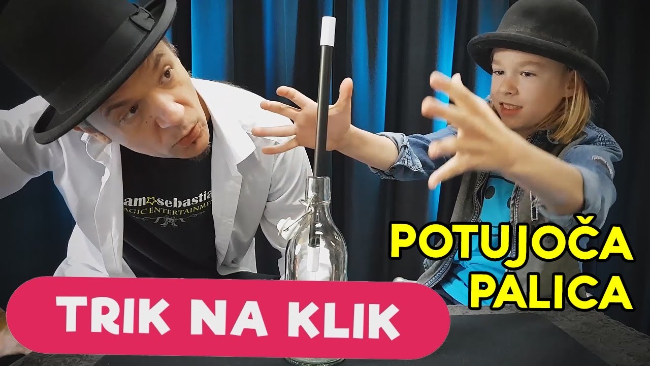 Čarovnije za otroke - POTUJOČA PALICA / Čarodej Sam Sebastian in čarovnik Leonard