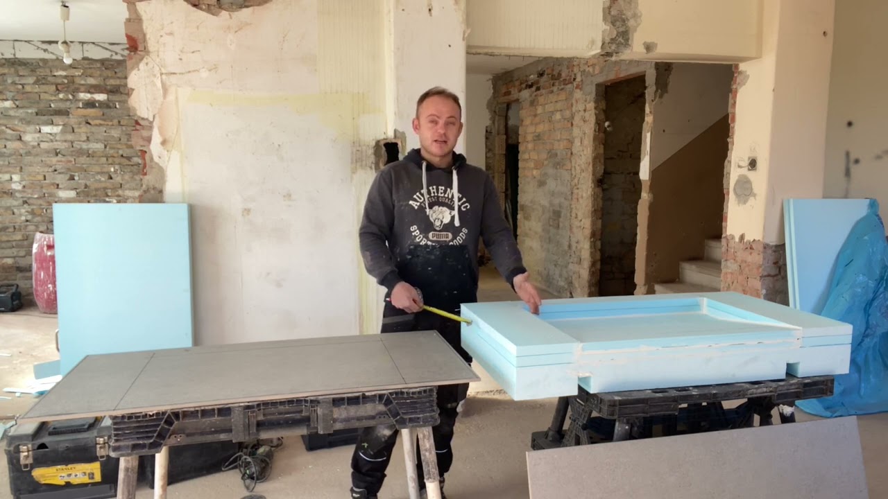 Mosdó pult építése #bathroom #bathroomdesign #work