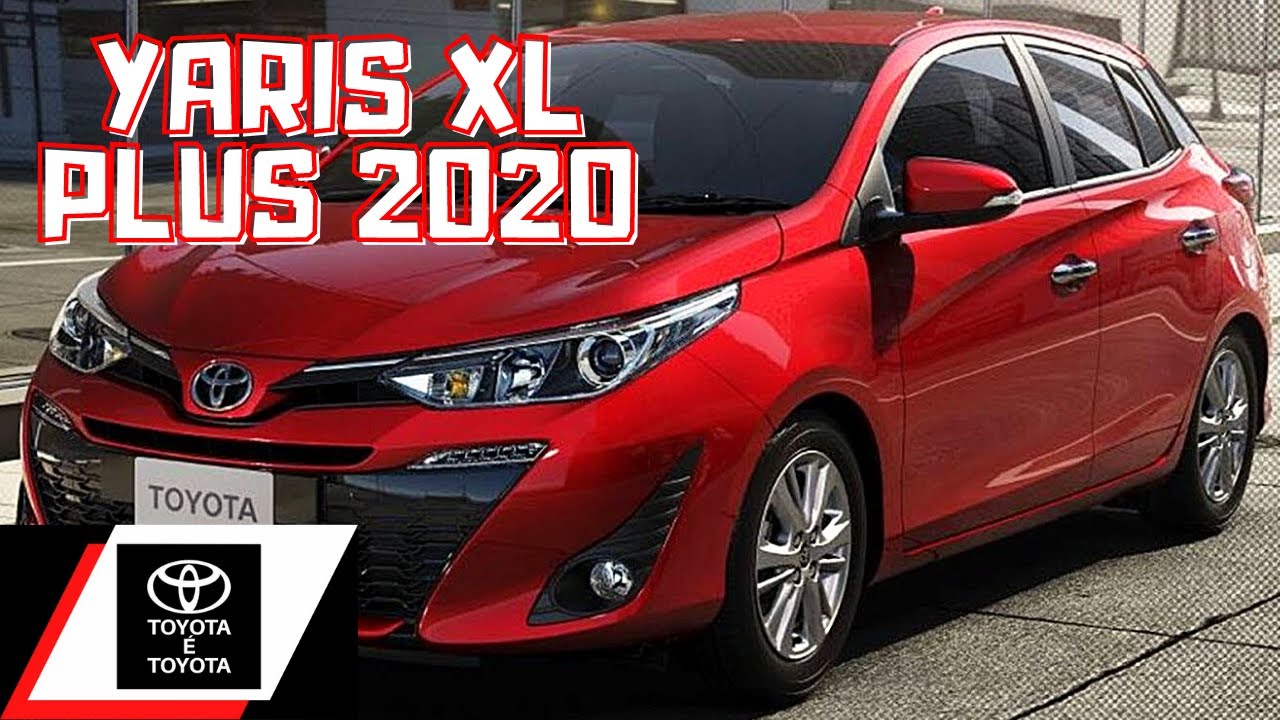 YARIS 2020 | TOYOTA YARIS XL PLUS CONNECT 2020 1.5 HATCH 0KM DETALHES DO INTERIOR E EXTERIOR