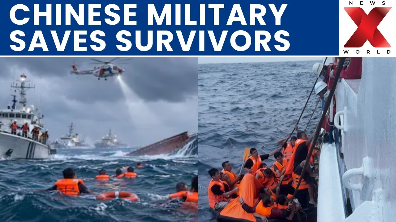 Sea Rescue Mission : 5 survivors rescued after Vietnamese vessel sinks at sea | NewsX World