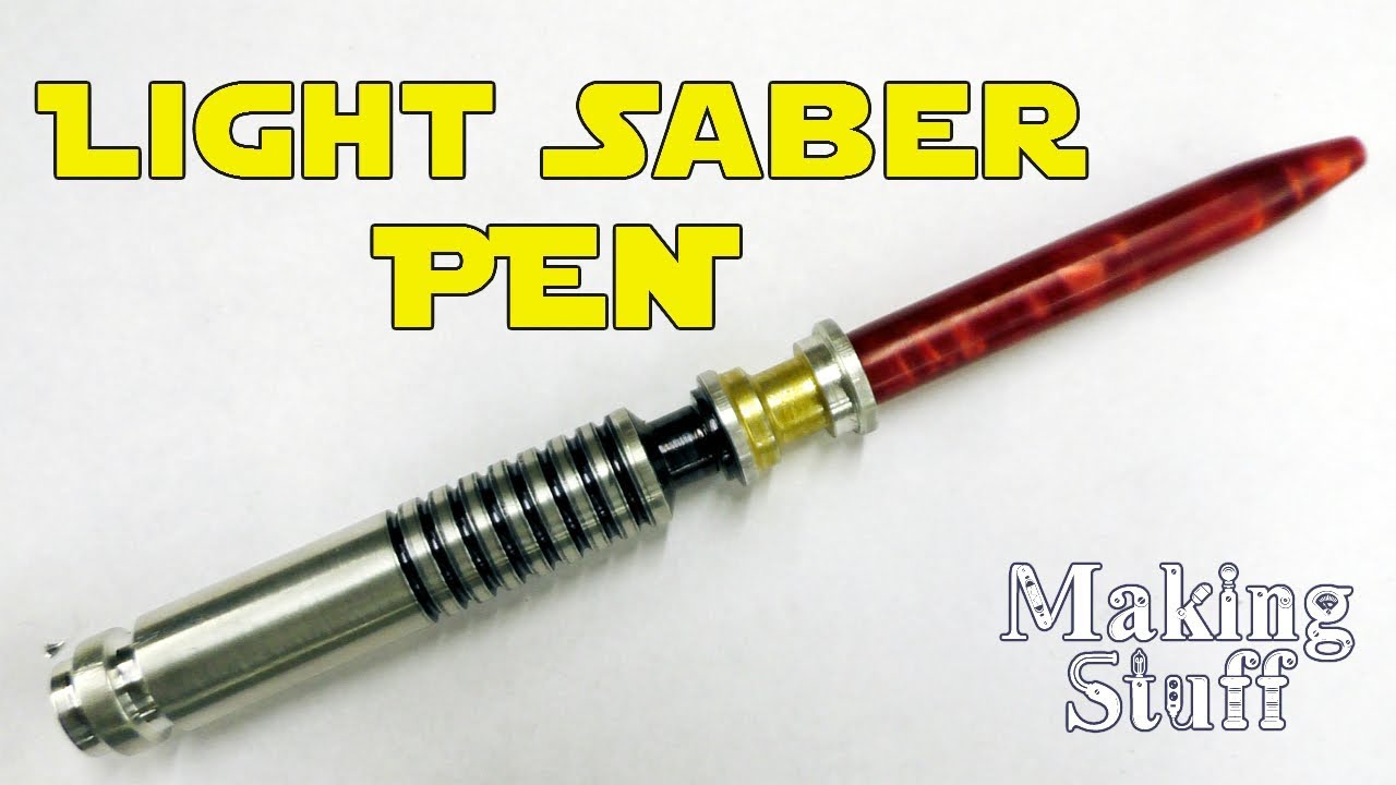 Making the Ultimate Star Wars Lightsaber Pen