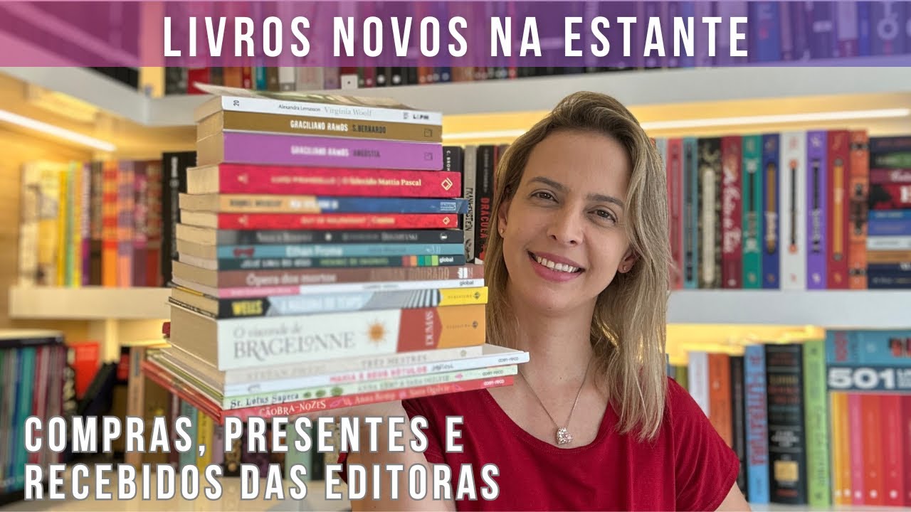Livros novos: compras, presentes e recebidos das editoras
