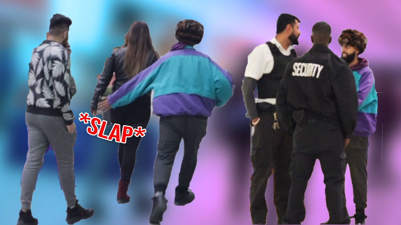 Slapping Butt Prank  *Gone wrong*