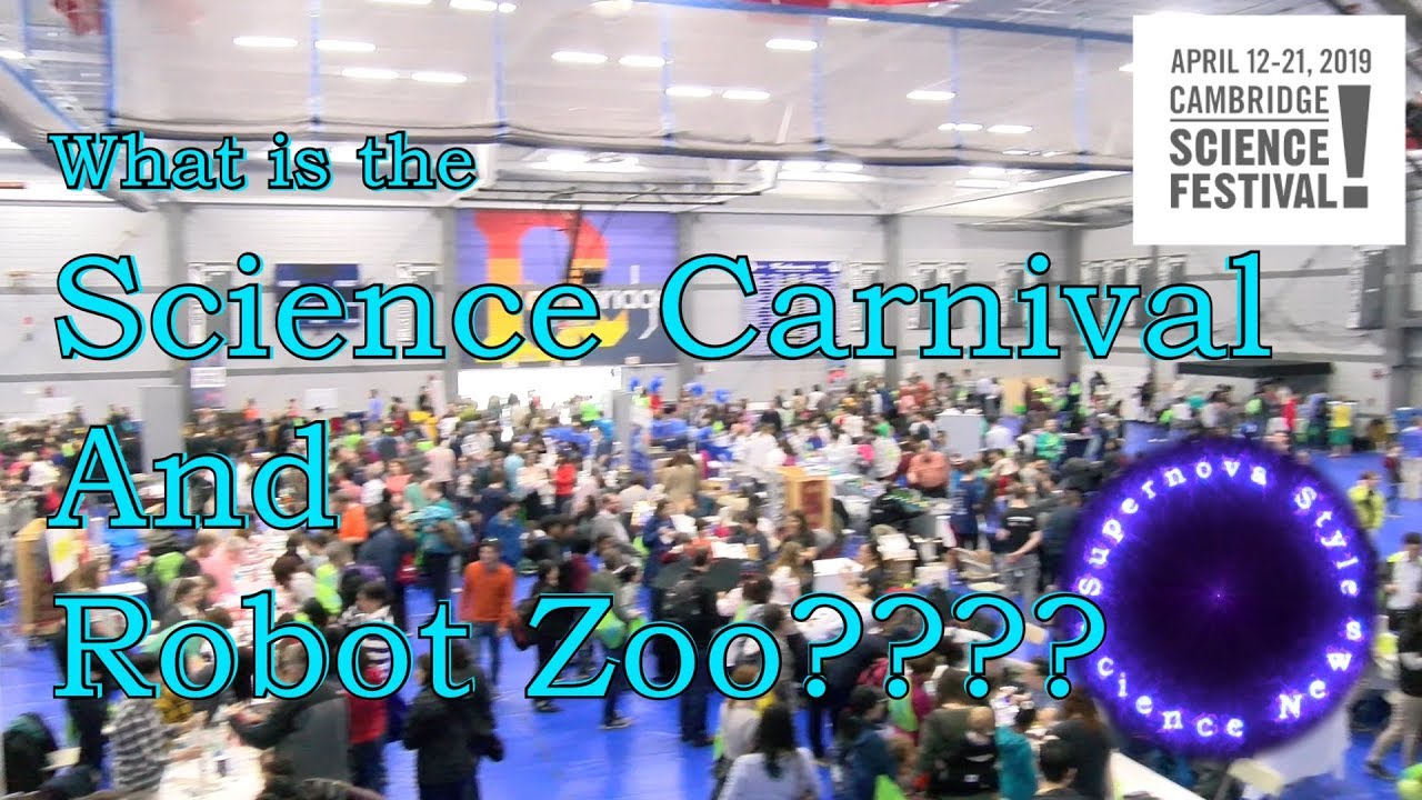 Science Carnival Robot Zoo at the Cambridge Science Festival