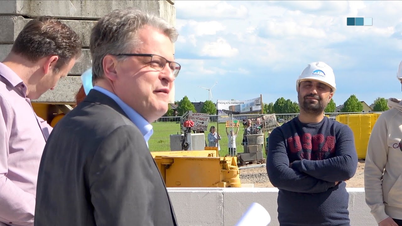 STAHNSDORF | Grundsteinlegung für Kita am Dahlienweg