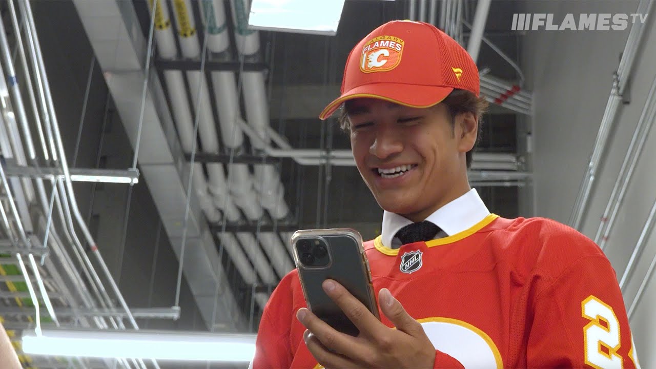 Behind the Scenes with Zayne Parekh at the Draft