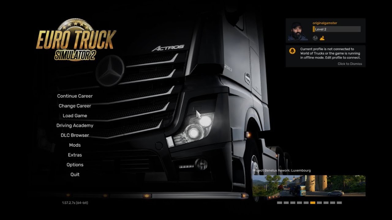 Euro Truck 2 - Aberdeen to Carlisle - WE'RE BACK!!!!!! PART 2