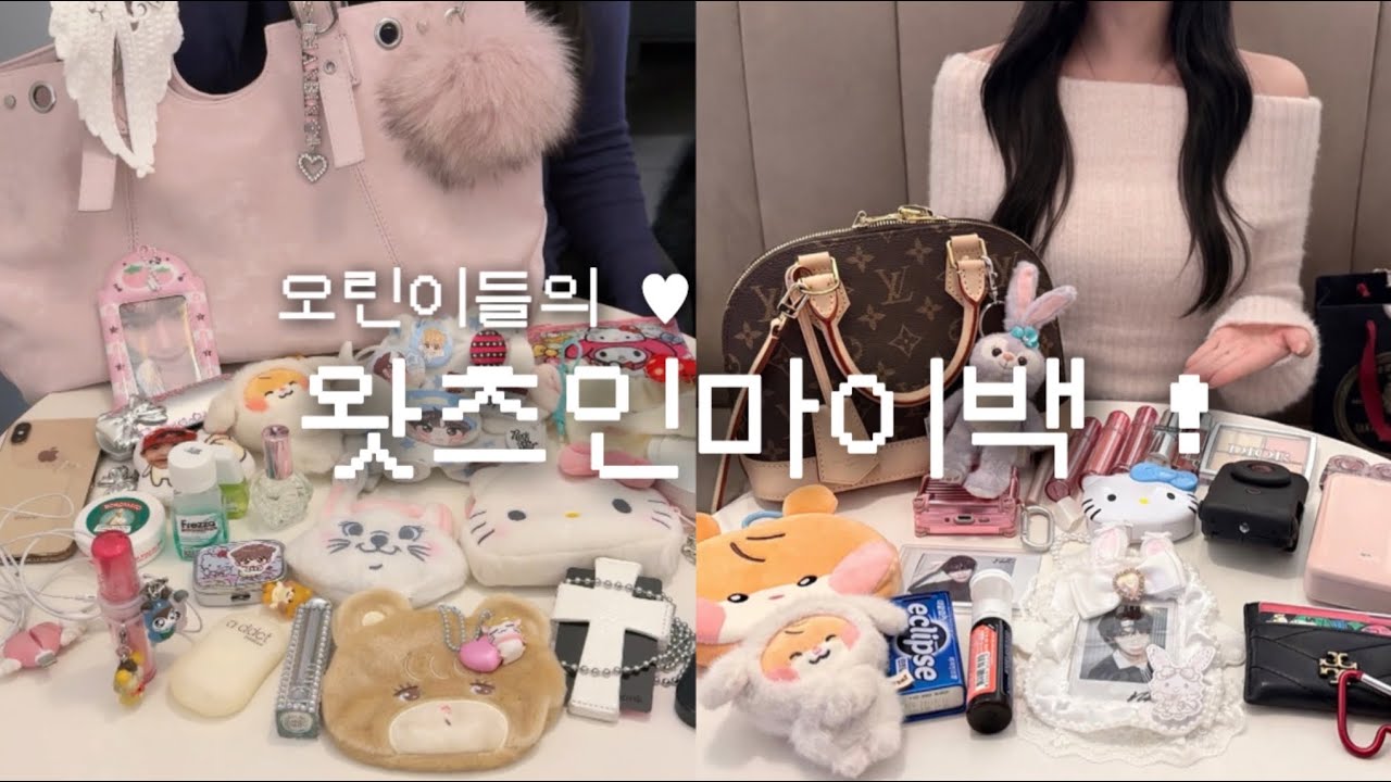 오린이들의 왓츠인마이백 ♥︎ What's in my bag?