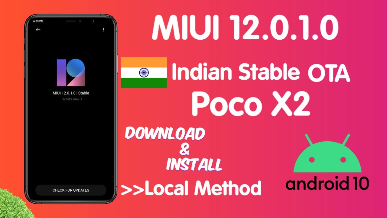 MIUI 12.0.1.0 India Stable OTA in Tamil || Poco X2 || Download & Install