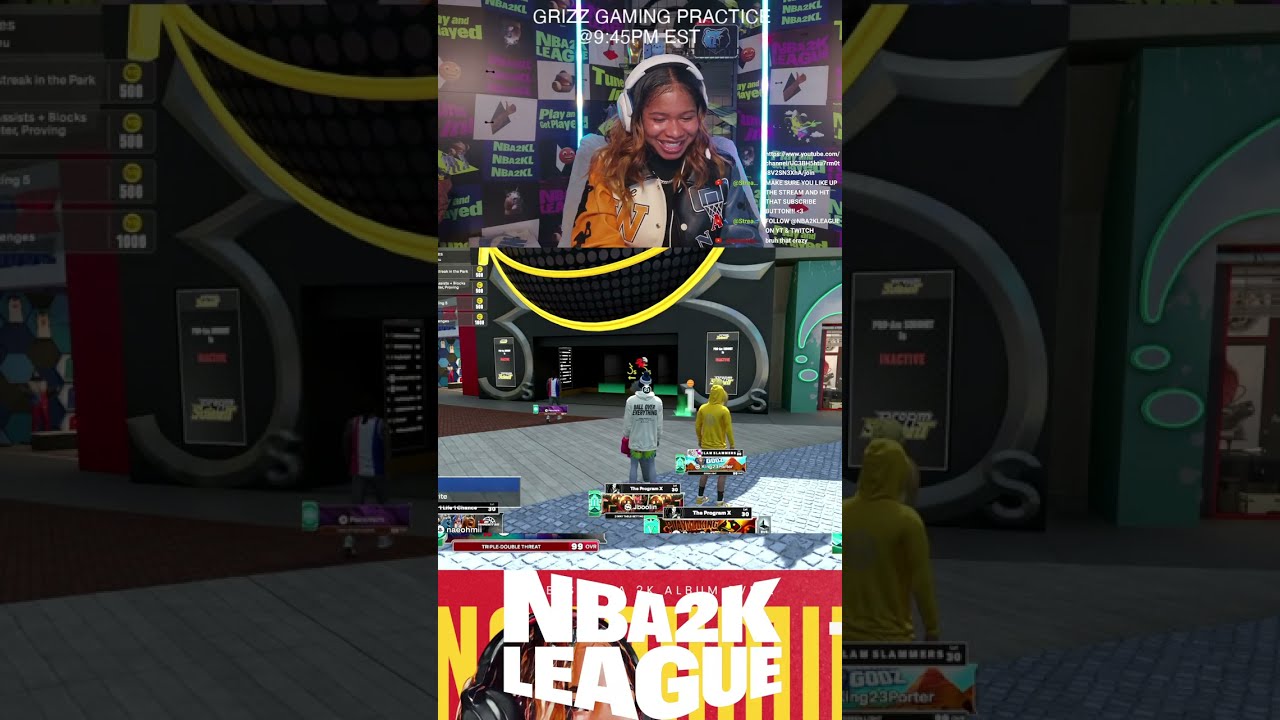 BEST FEMALE COMP PRO-AM PLAYER ON NBA 2K!!! (YouTube went down)