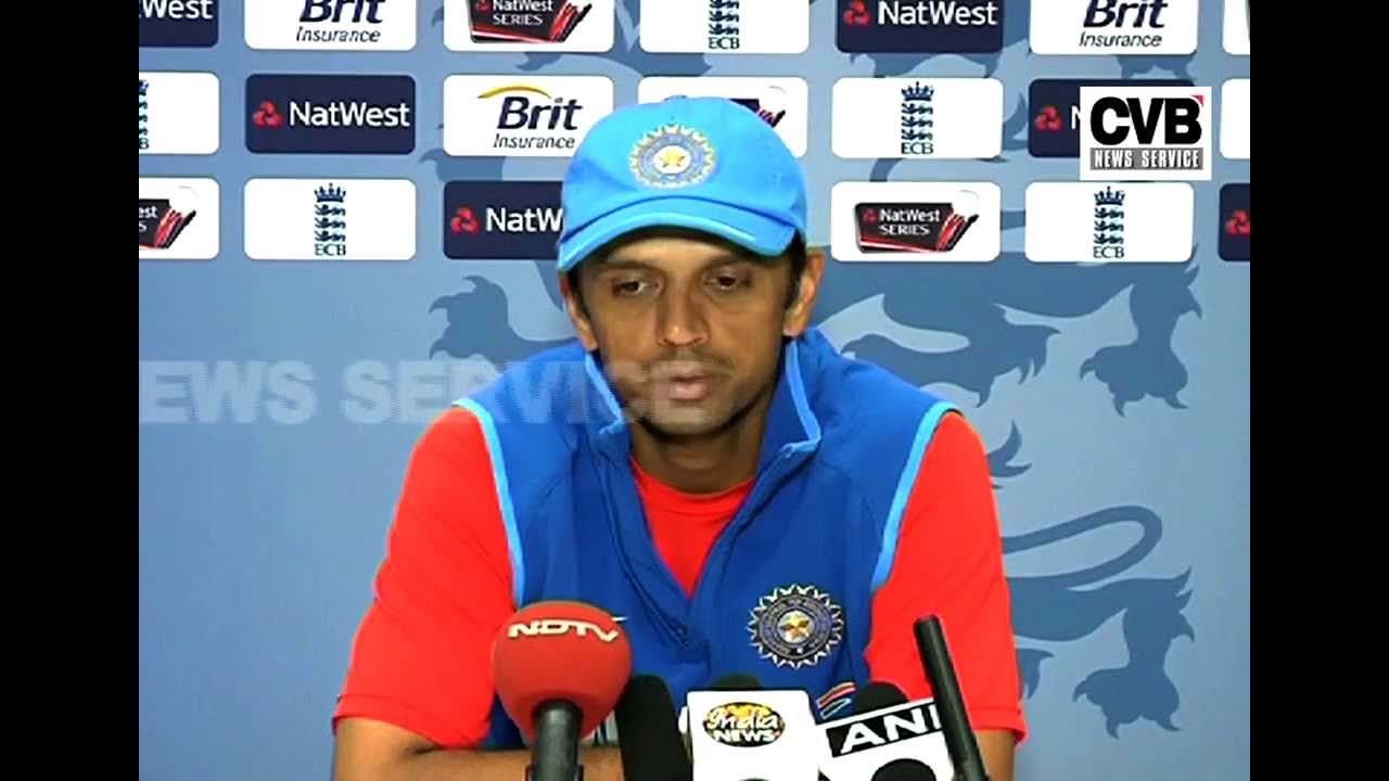 RAHUL DRAVID AHEAD OF HIS LAST ONE DAY MATCH
