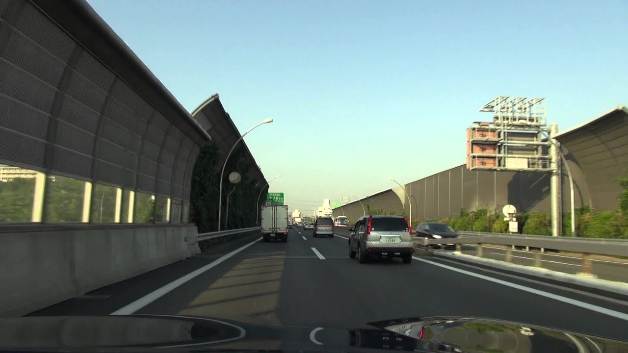 〔名神高速道路〕下り　吹田JCT&rArr;西宮料金所 2012 10 15 HDR CX700V