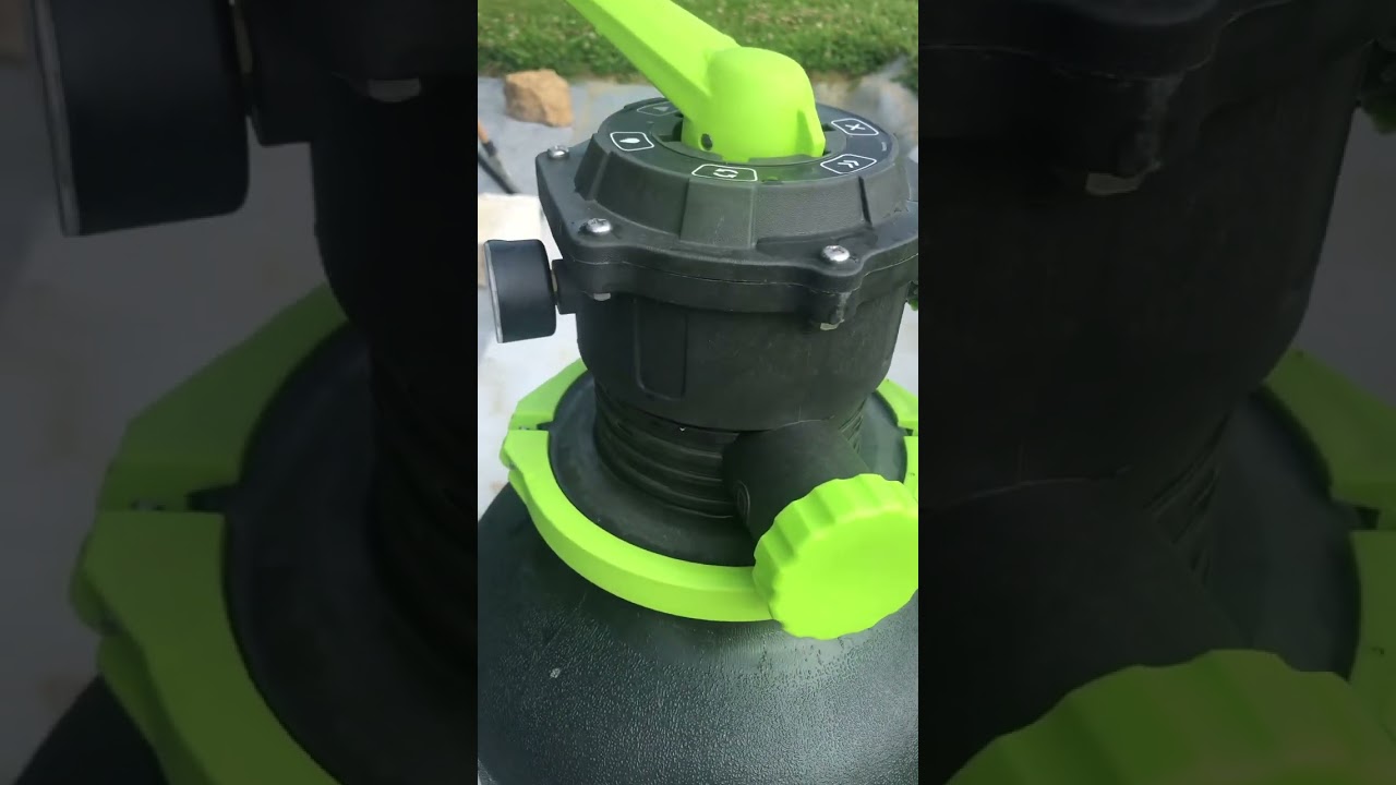 Tutoriel piscine nettoyer filtration à sable (pompe) yzaki