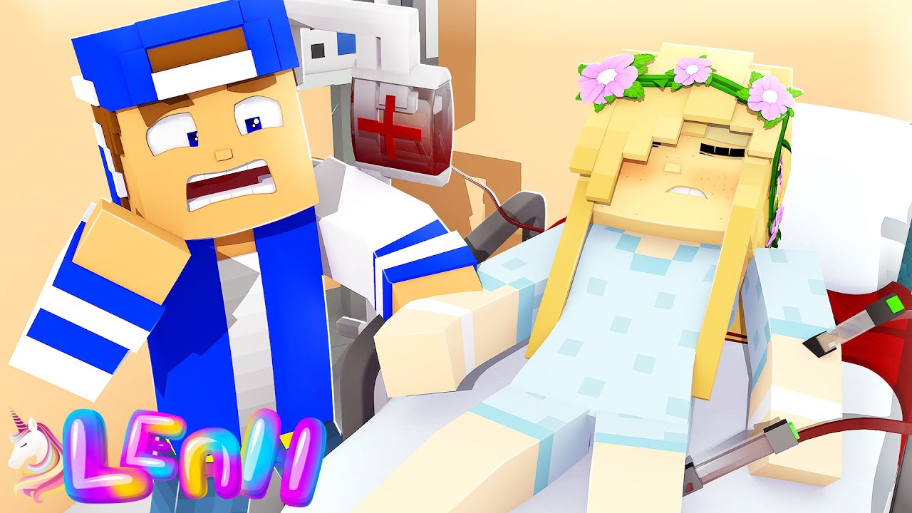 Little Leah IS IN A COMA... Minecraft