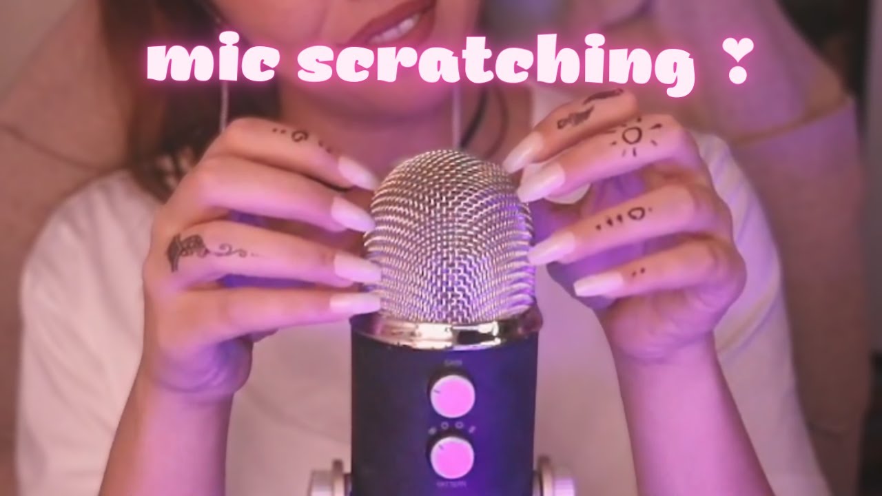 ASMR Mic Scratching ✨~𝐁𝐫𝐚𝐢𝐧 𝐌𝐞𝐥𝐭𝐢𝐧𝐠 𝐌𝐚𝐬𝐬𝐚𝐠𝐞 ~ ✨[No Talking]