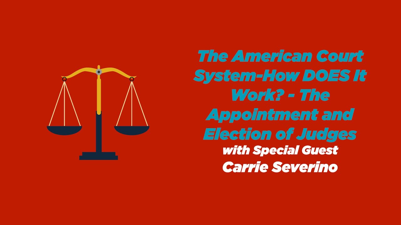 Ep. 92 | Constitutional Chats | Carrie Severino | The Appointment & Election of Judges